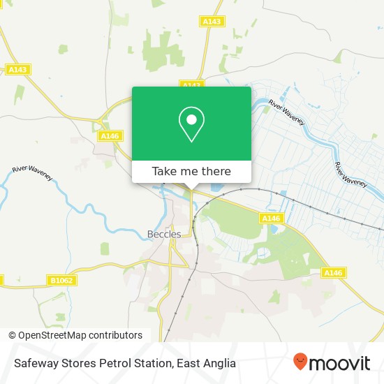 Safeway Stores Petrol Station map