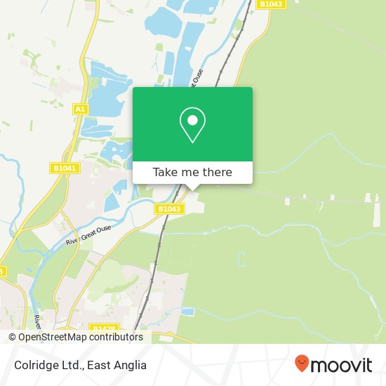 Colridge Ltd. map