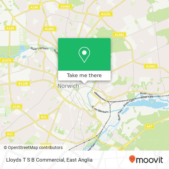 Lloyds T S B Commercial map