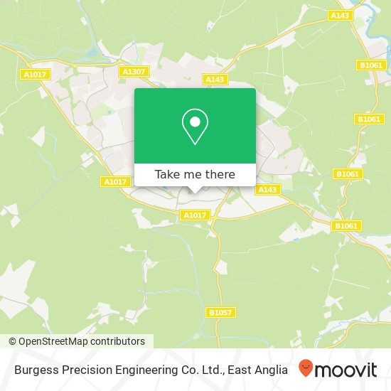 Burgess Precision Engineering Co. Ltd. map