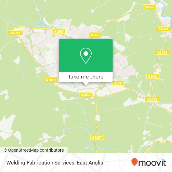 Welding Fabrication Services map