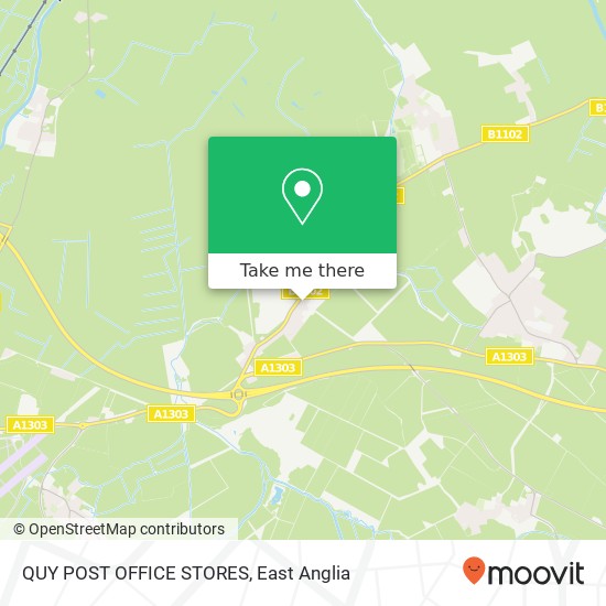 QUY POST OFFICE STORES map