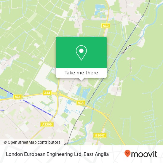 London European Engineering Ltd map