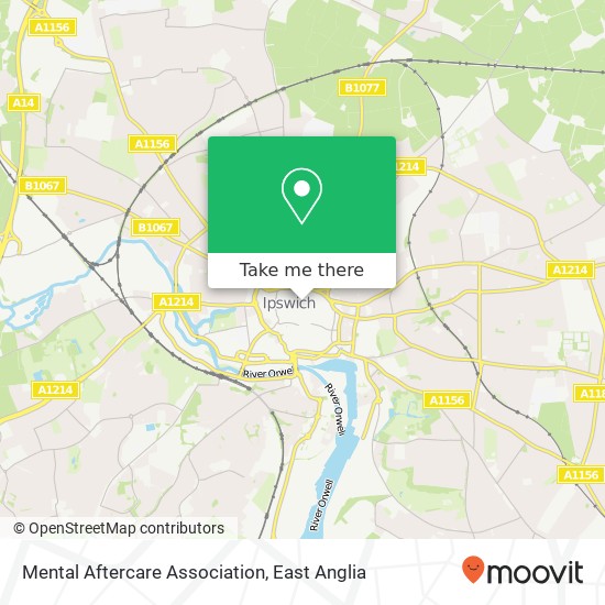 Mental Aftercare Association map