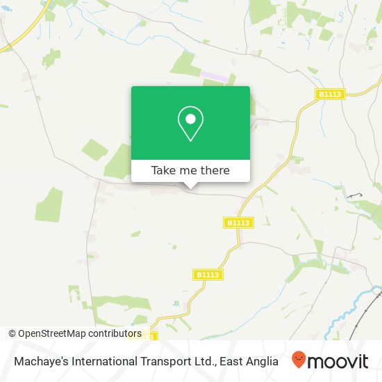 Machaye's International Transport Ltd. map