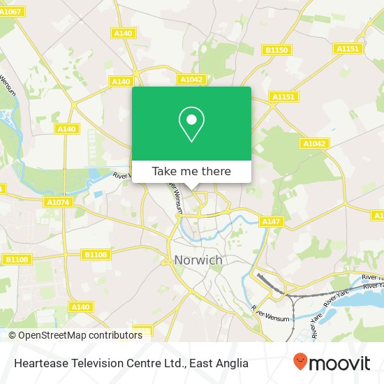 Heartease Television Centre Ltd. map