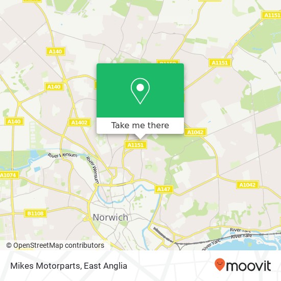 Mikes Motorparts map