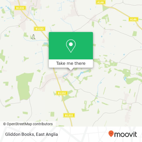 Gliddon Books map