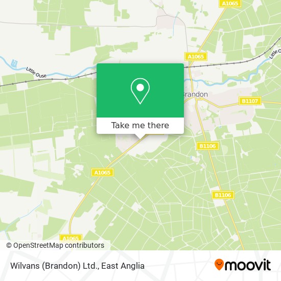 Wilvans (Brandon) Ltd. map