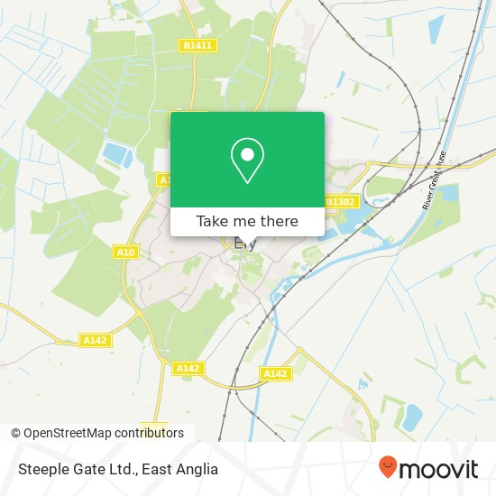 Steeple Gate Ltd. map