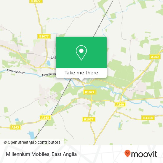 Millennium Mobiles map