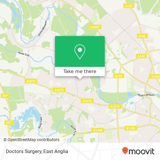 Doctors Surgery map