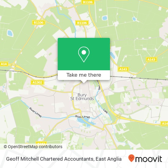 Geoff Mitchell Chartered Accountants map