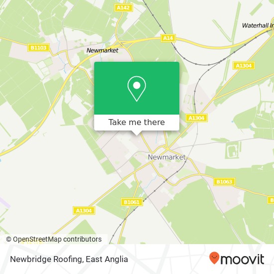 Newbridge Roofing map