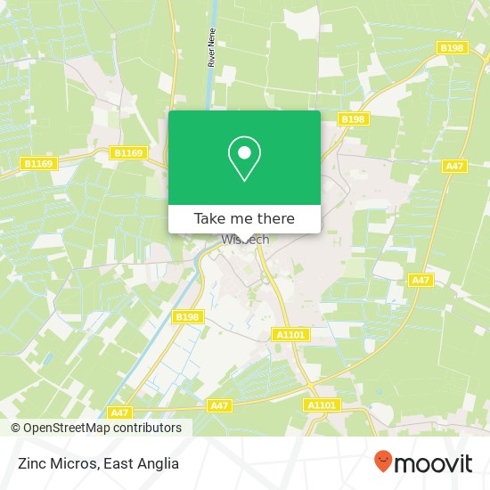 Zinc Micros map
