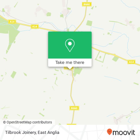 Tilbrook Joinery map