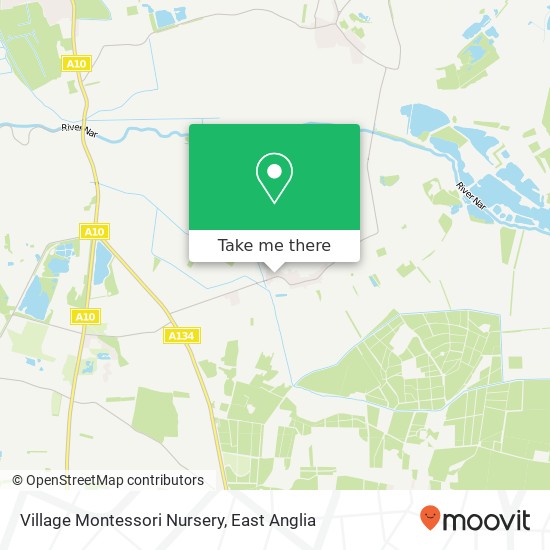 Village Montessori Nursery map