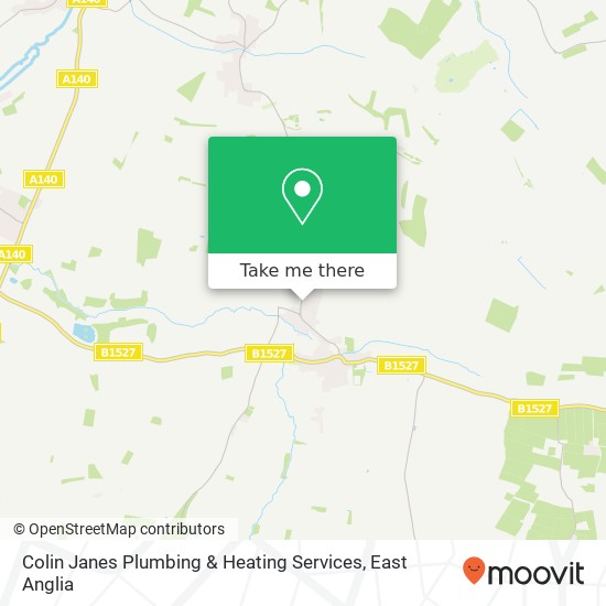 Colin Janes Plumbing & Heating Services map