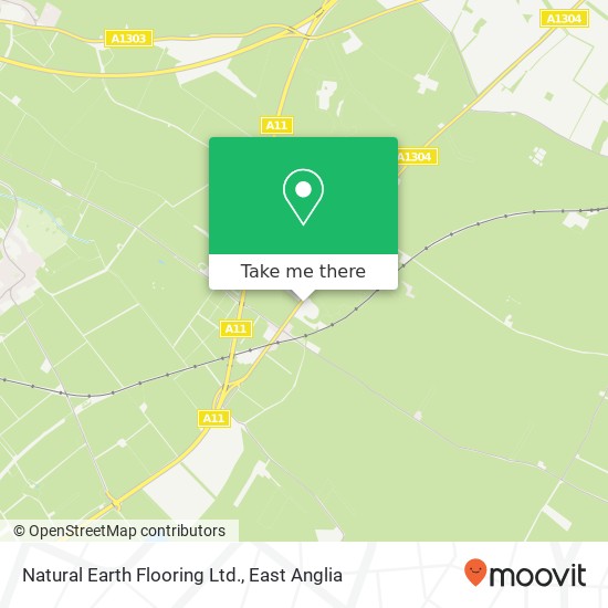 Natural Earth Flooring Ltd. map