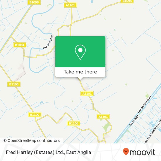 Fred Hartley (Estates) Ltd. map