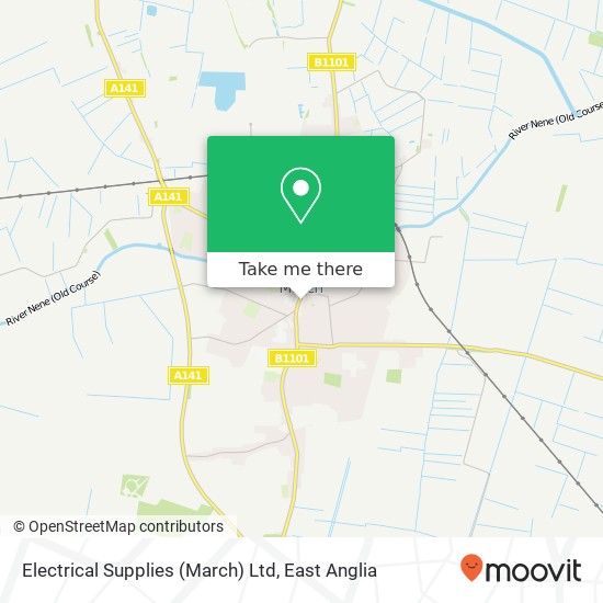 Electrical Supplies (March) Ltd map