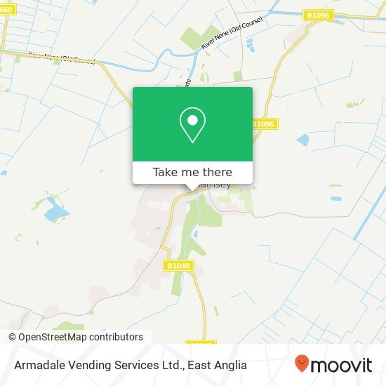 Armadale Vending Services Ltd. map