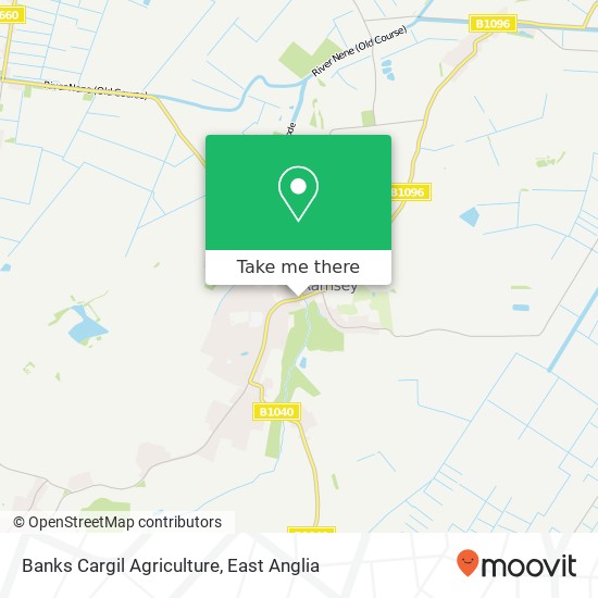 Banks Cargil Agriculture map