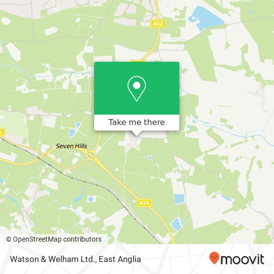 Watson & Welham Ltd. map