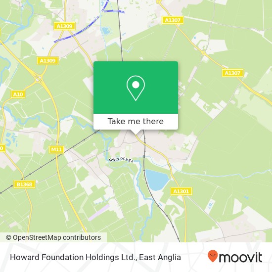 Howard Foundation Holdings Ltd. map