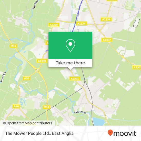 The Mower People Ltd. map