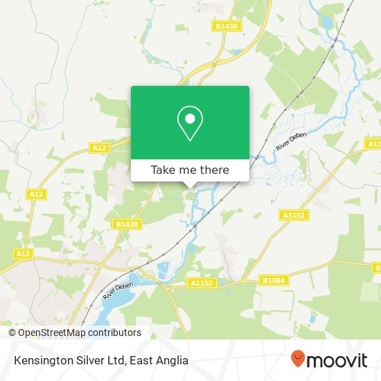 Kensington Silver Ltd map