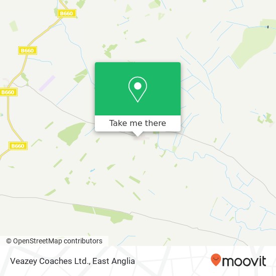 Veazey Coaches Ltd. map