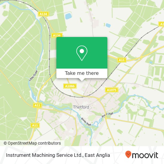 Instrument Machining Service Ltd. map
