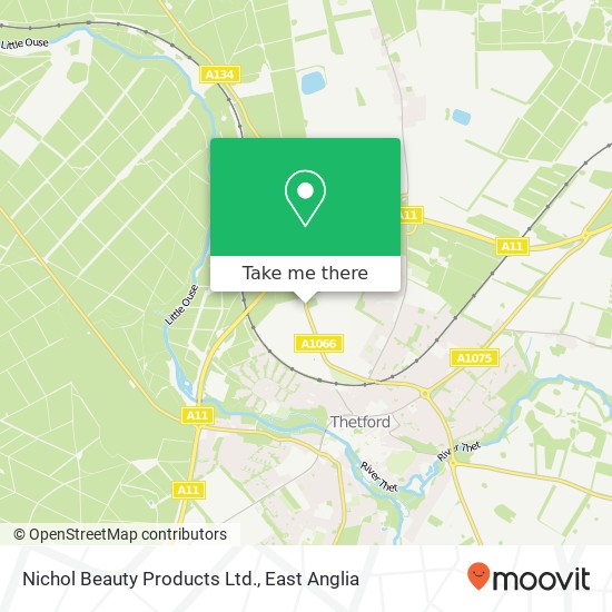 Nichol Beauty Products Ltd. map