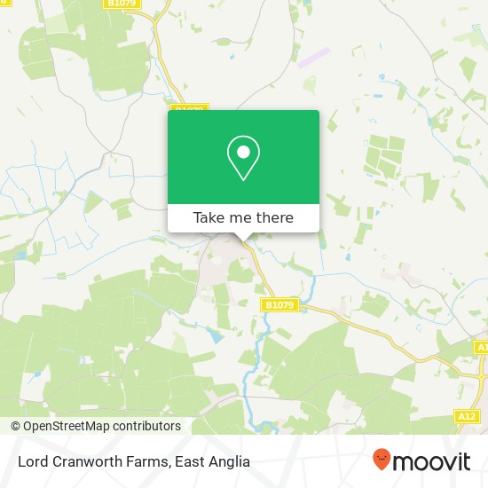 Lord Cranworth Farms map