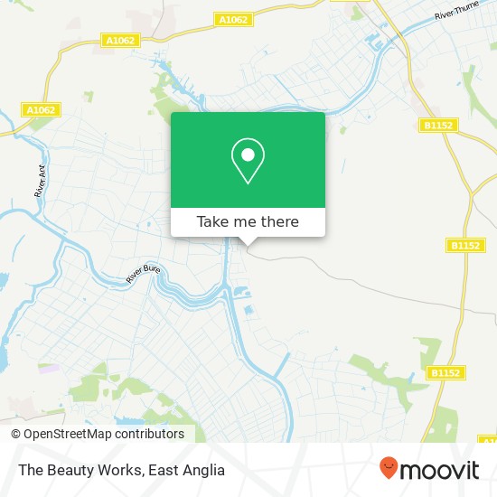 The Beauty Works map