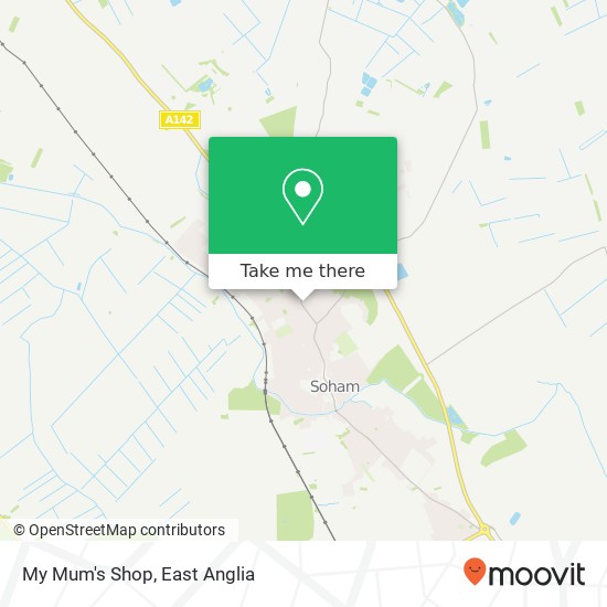 My Mum's Shop map