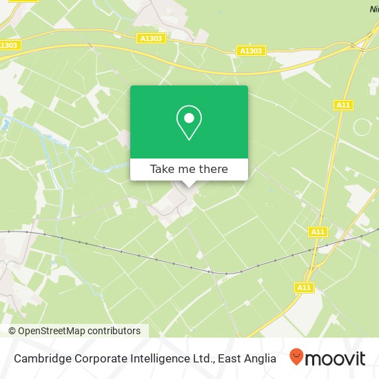 Cambridge Corporate Intelligence Ltd. map