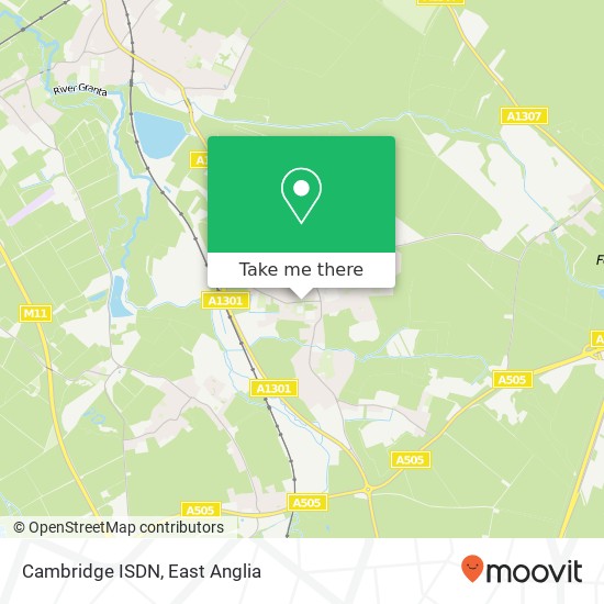 Cambridge ISDN map