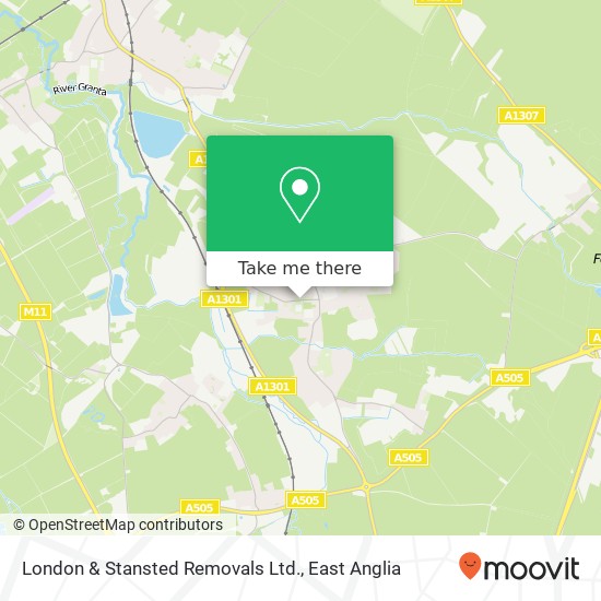 London & Stansted Removals Ltd. map