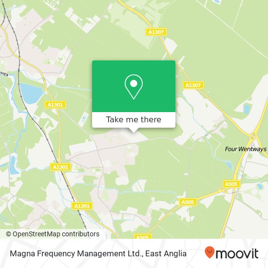 Magna Frequency Management Ltd. map