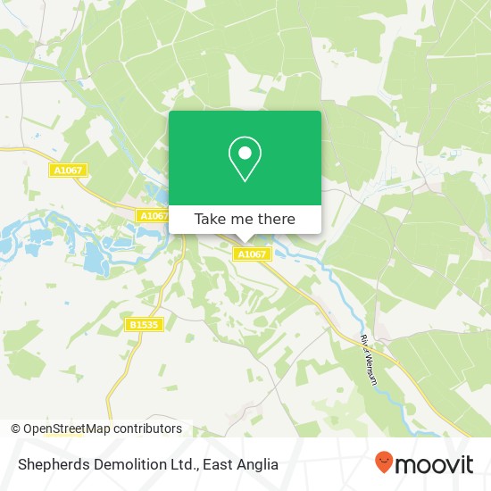 Shepherds Demolition Ltd. map