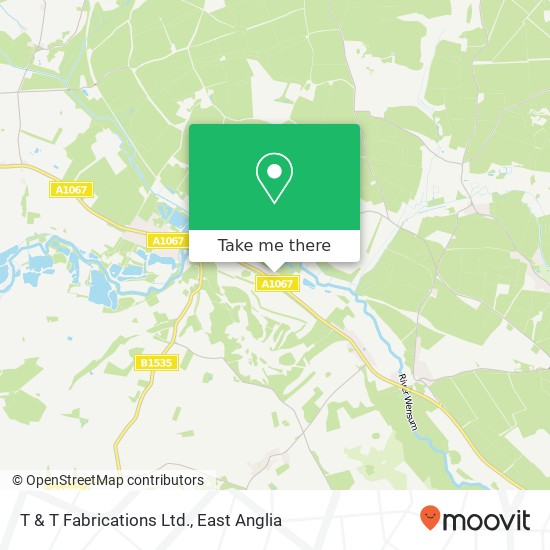 T & T Fabrications Ltd. map