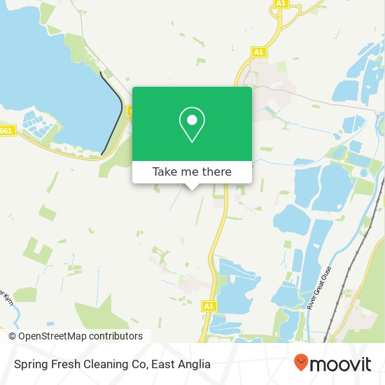 Spring Fresh Cleaning Co map