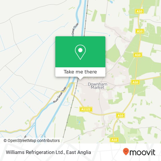 Williams Refrigeration Ltd. map