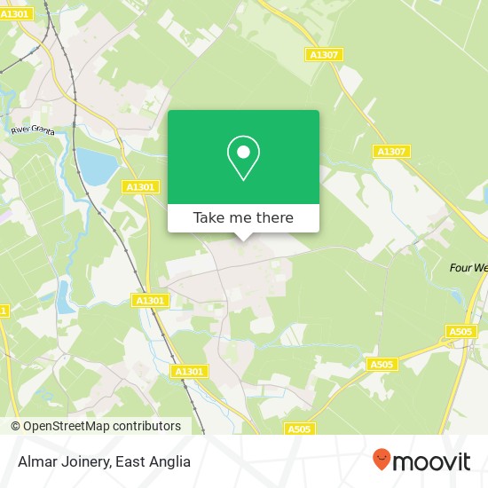 Almar Joinery map