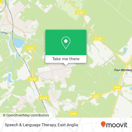 Speech & Language Therapy map