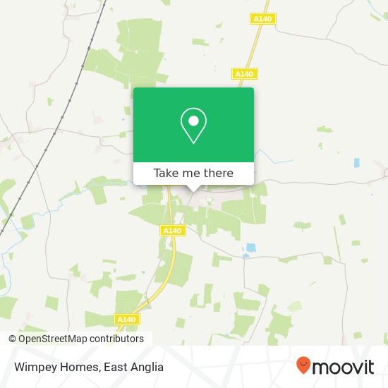 Wimpey Homes map