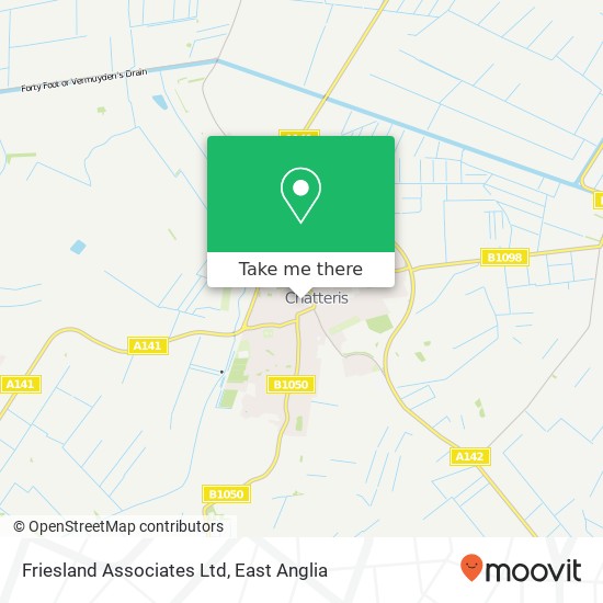 Friesland Associates Ltd map