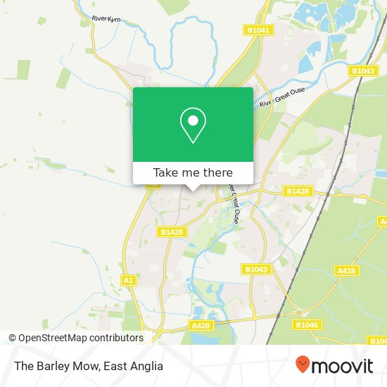 The Barley Mow map
